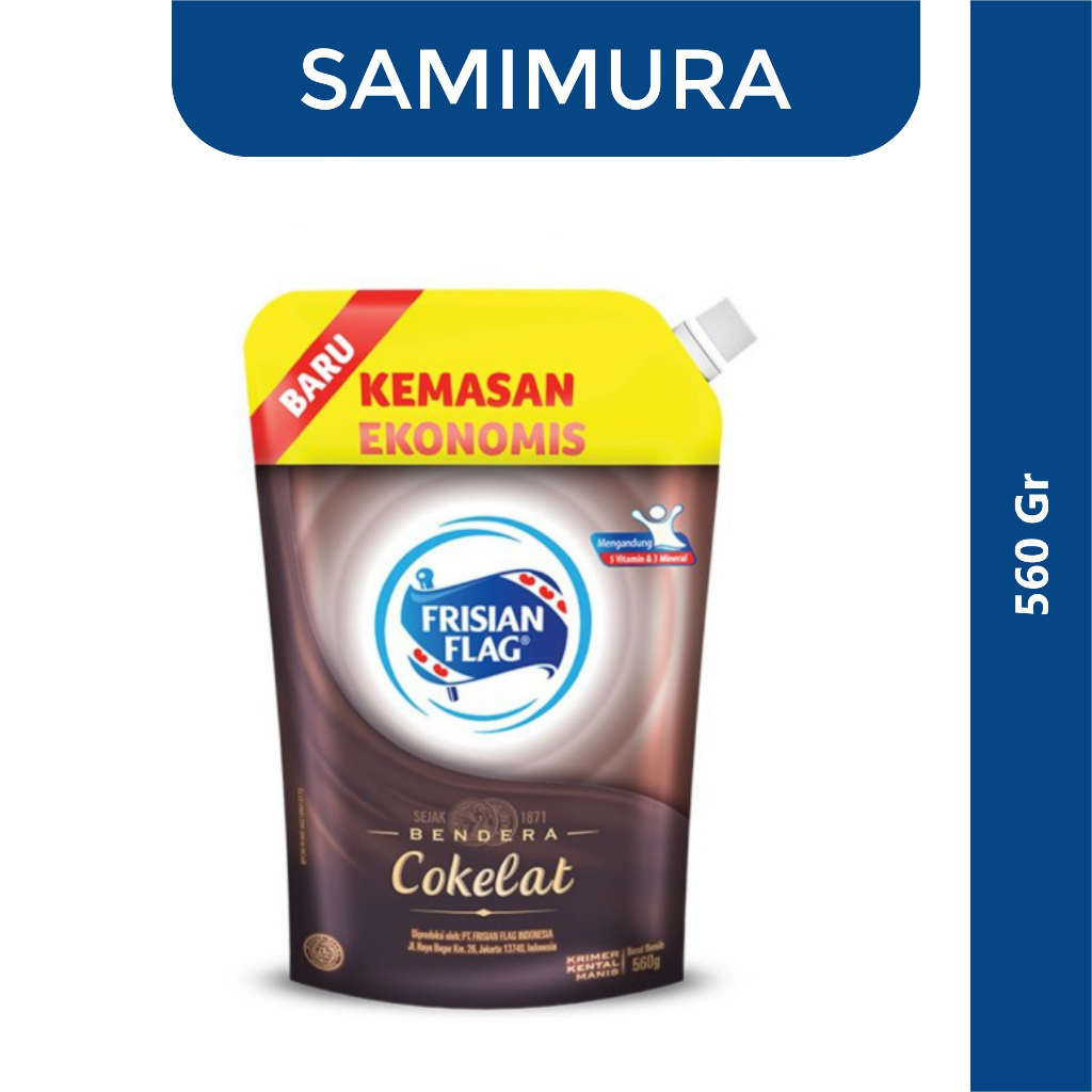 

Susu Kental Manis Frisian flag Pouch Coklat 560gr