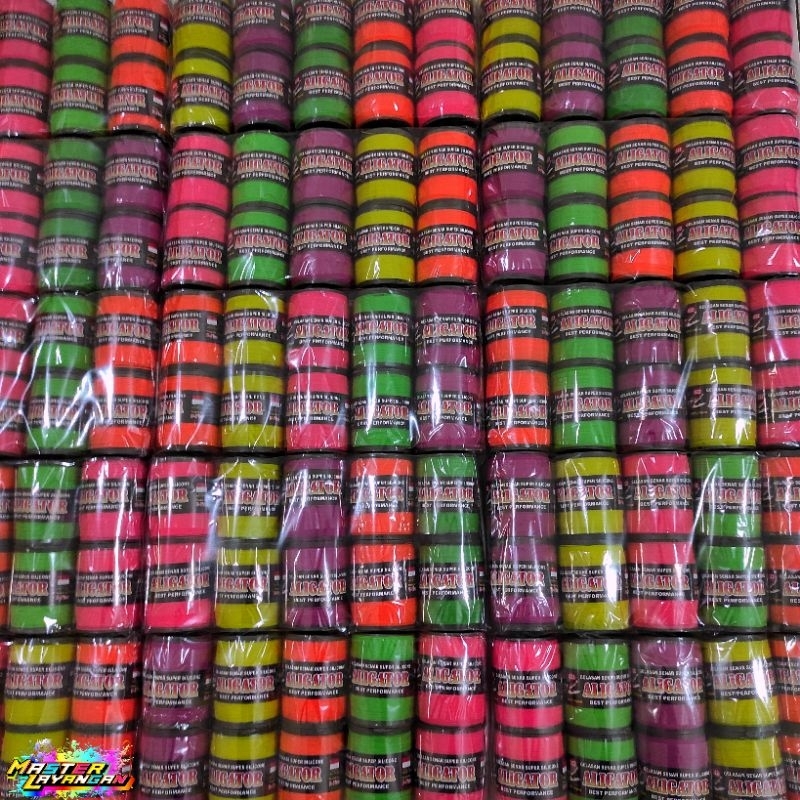 Gelasan Cap ALIGATOR STABILO 1Pack isi 10pcs - benang layangan gelasan tajam - gelasan layangan - ge