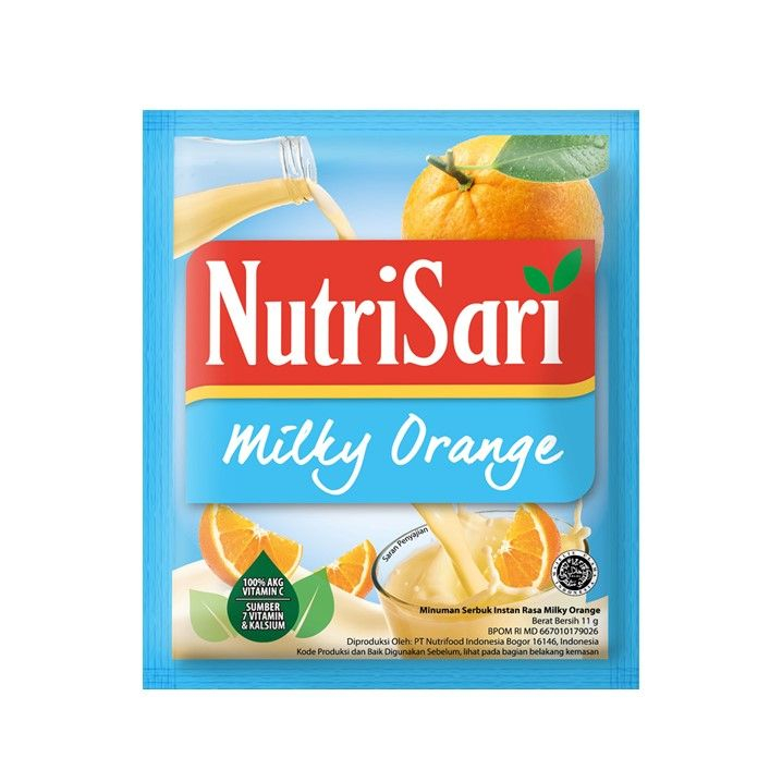 

NutriSari Milky Orange- Minuman Jeruk Vitamin C