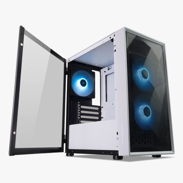 Tecware Forge M2 ARGB White  - mATX Tempered Gaming Case