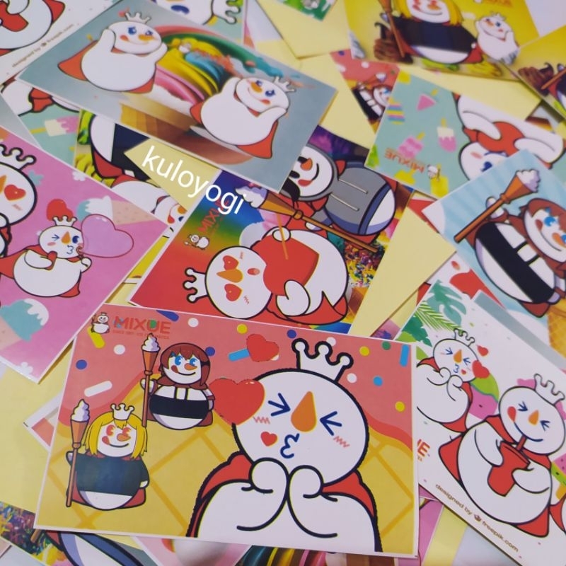

Stiker Mixue Murah Ice Cream Mixue Sticker