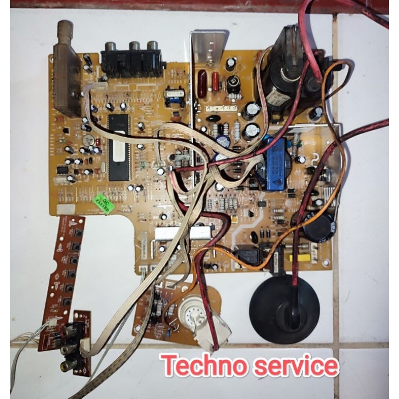 Mesin Tv Akari 14 inch second