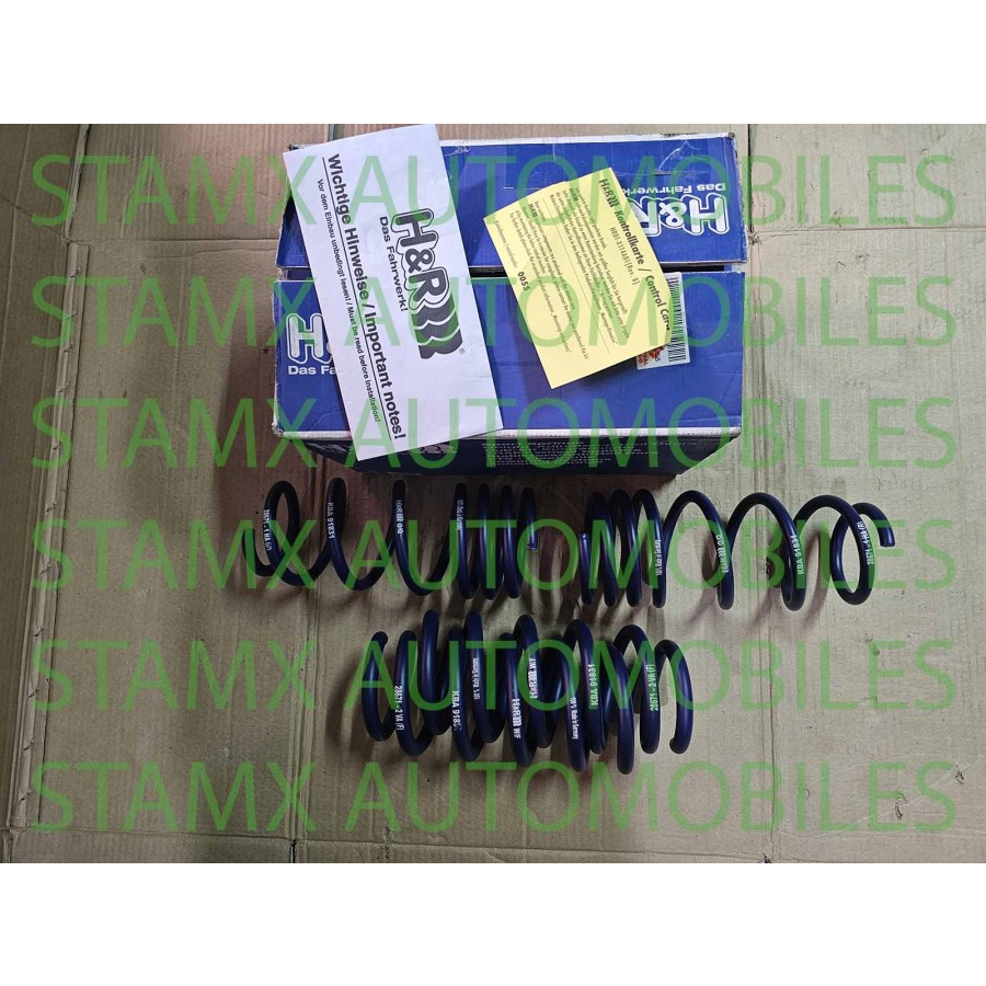 Per Ceper / Lowering Spring ORIGINAL ASLI merk H&R Germany BMW M8 COMPETITION Coupe F92 2019-On