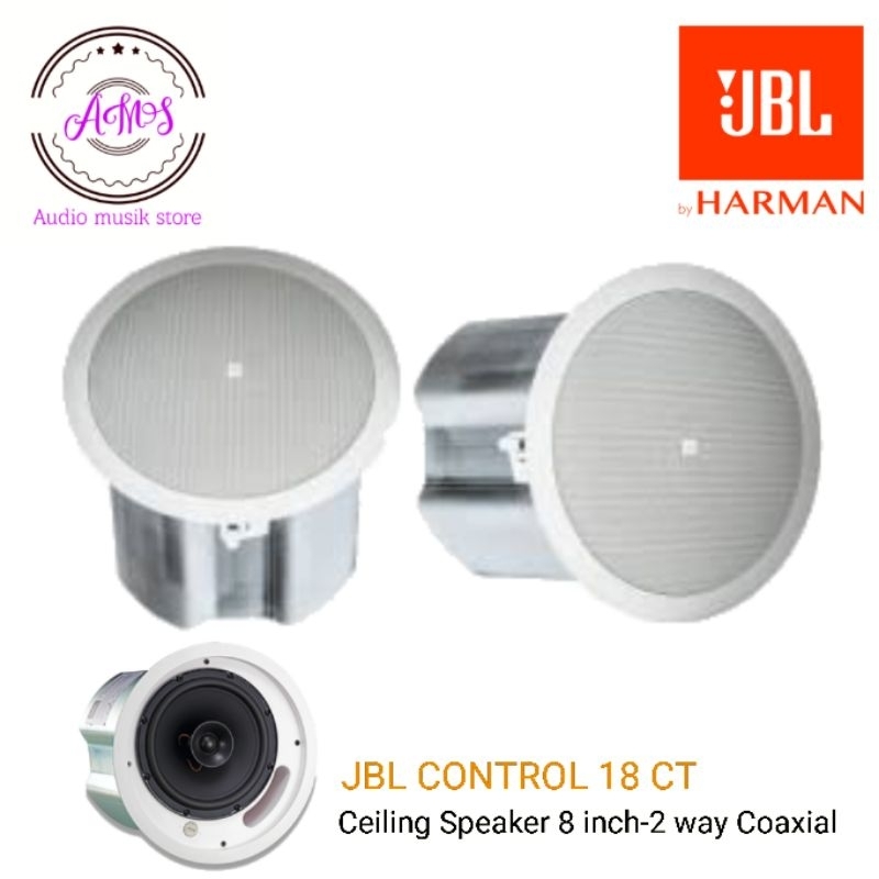SPEAKER CEILING JBL CONTROL 18CT/SPEAKER CEILING  8 INCH 2 WAY COAXIAL JBL CONTROL 18 CT/JBL CONTROL