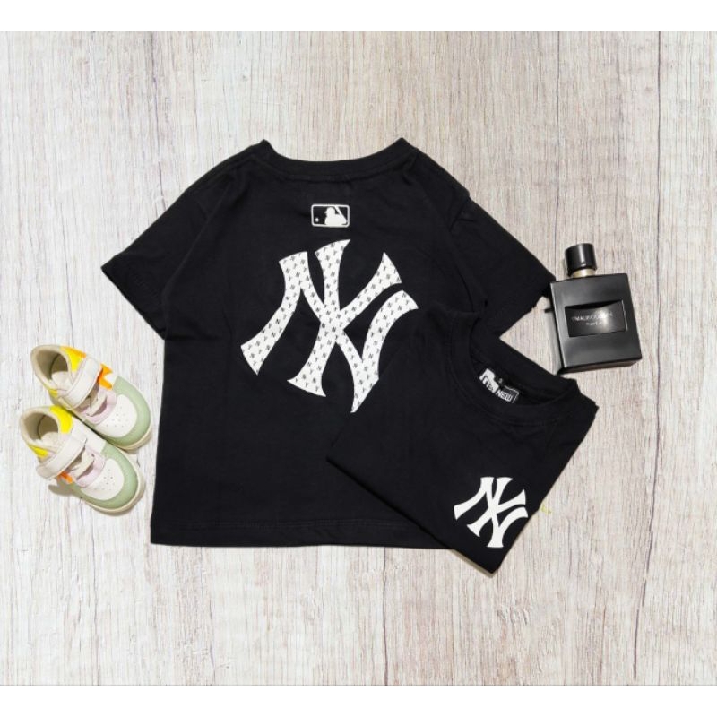 kaos anak NEW ERA BLACK kaos anak pria wanita kids anak