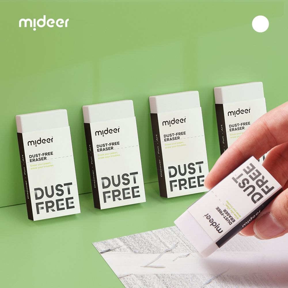 

Mideer Dust Free Eraser 3in1 Peralatan Sekolah Penghapus Anak Isi 3 Alat Tulis Kantor