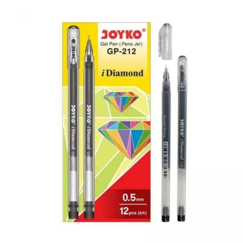 

Pen Gel Joyko Diamond 212 / Pena Gel Joyko/ Pulpen