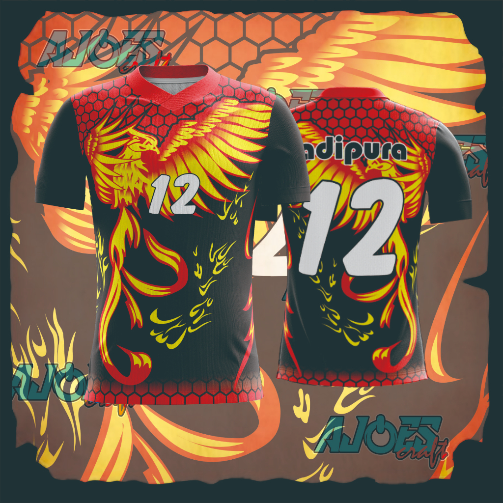 JERSEY CUSTOM (FREE DESAIN) VOLLY, FUTSAL, BASKET, PANAHAN, ESPORT, FULL PRINTING...