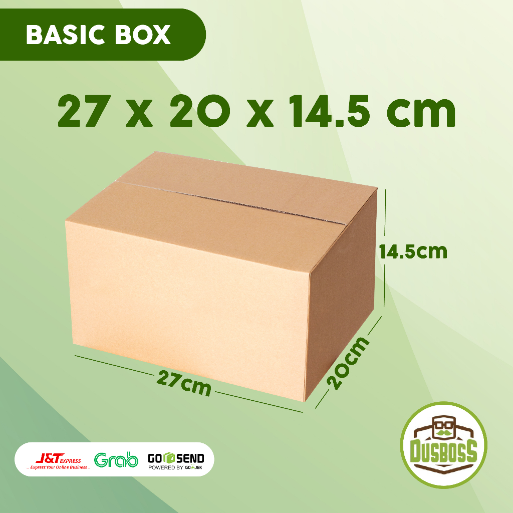 

BOX KARDUS Dus Packing 27 x 20 x 14,5 cm