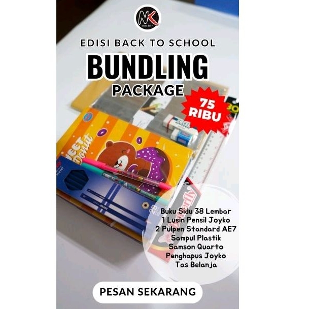 

PAKET BUNDLING BUKU TULIS NK-01