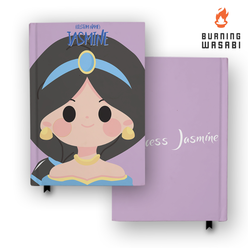 

Buku Catatan Notebook Aladdin 6 Princess Jasmine Custom Nama Agenda Jurnal Diary Hardcover A5 A6 B5