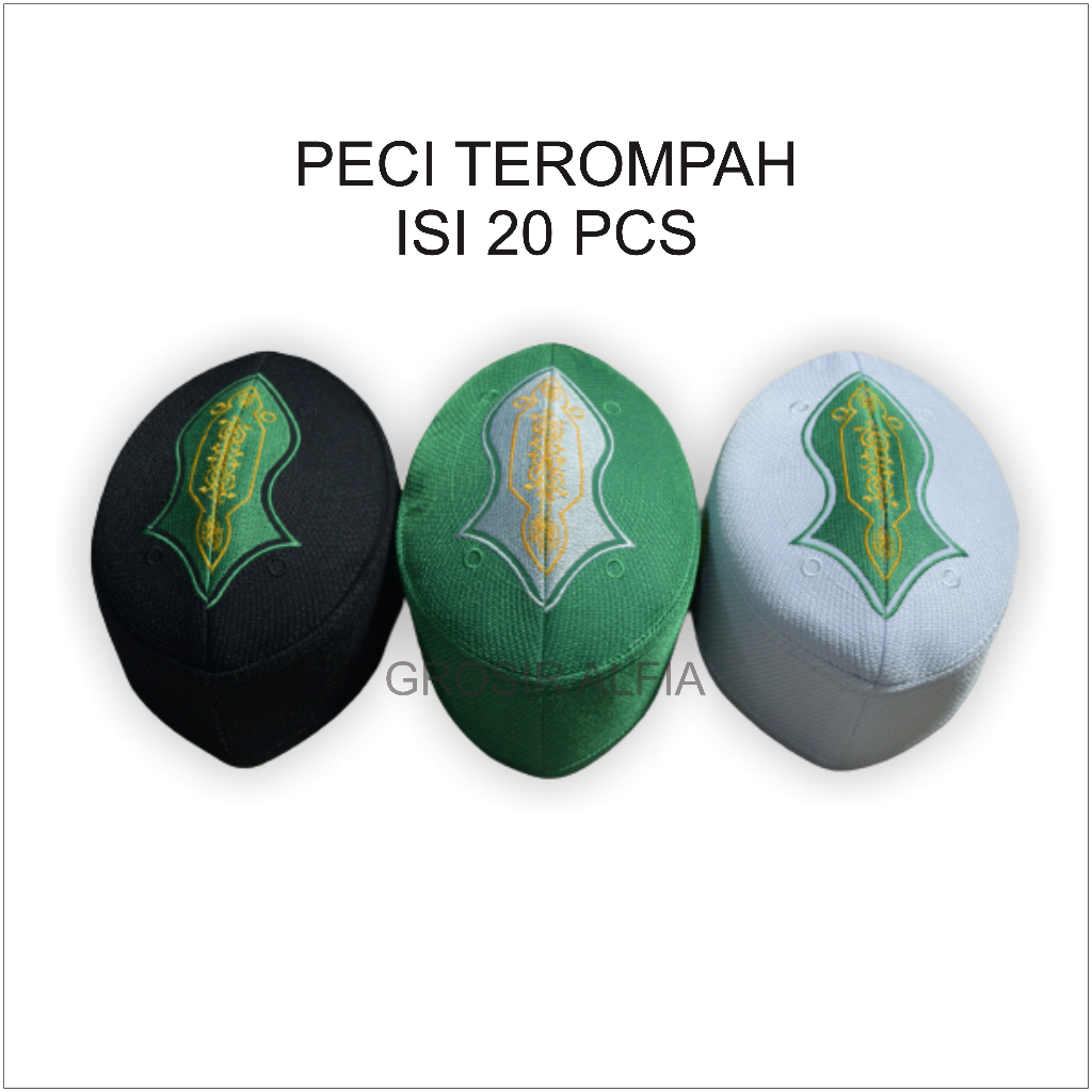 Peci Terompah Kopiah Terompah isi 20 pcs