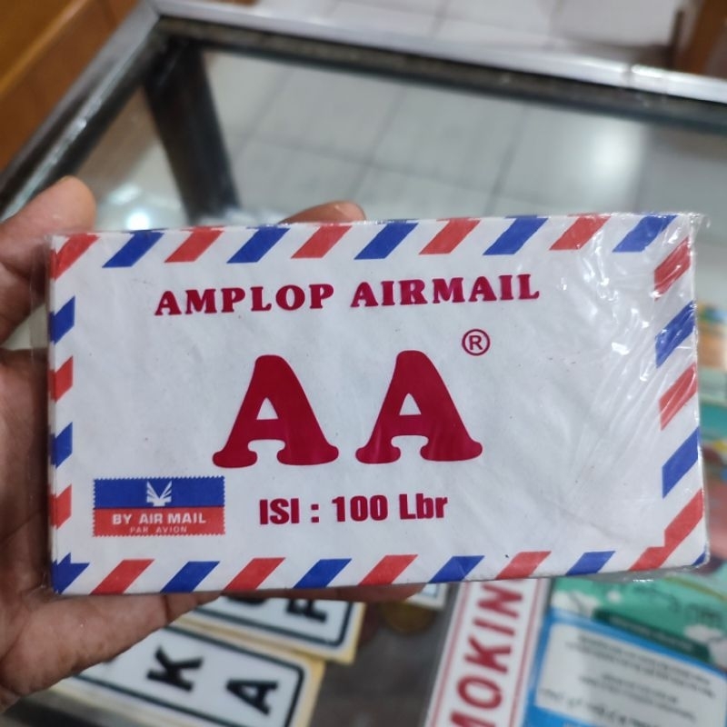 

Amplop AA Airmail / Amplop Avion AA Kecil - Isi 100 Pcs