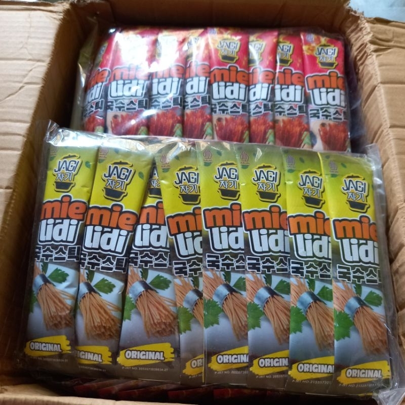 

MIE LIDI JAGI NON MSG || 50 PCS || PAKET USAHA MIE LIDI JAGI || AMAN UNTUK ANAK-ANAK || MIE LIDI VIRAL