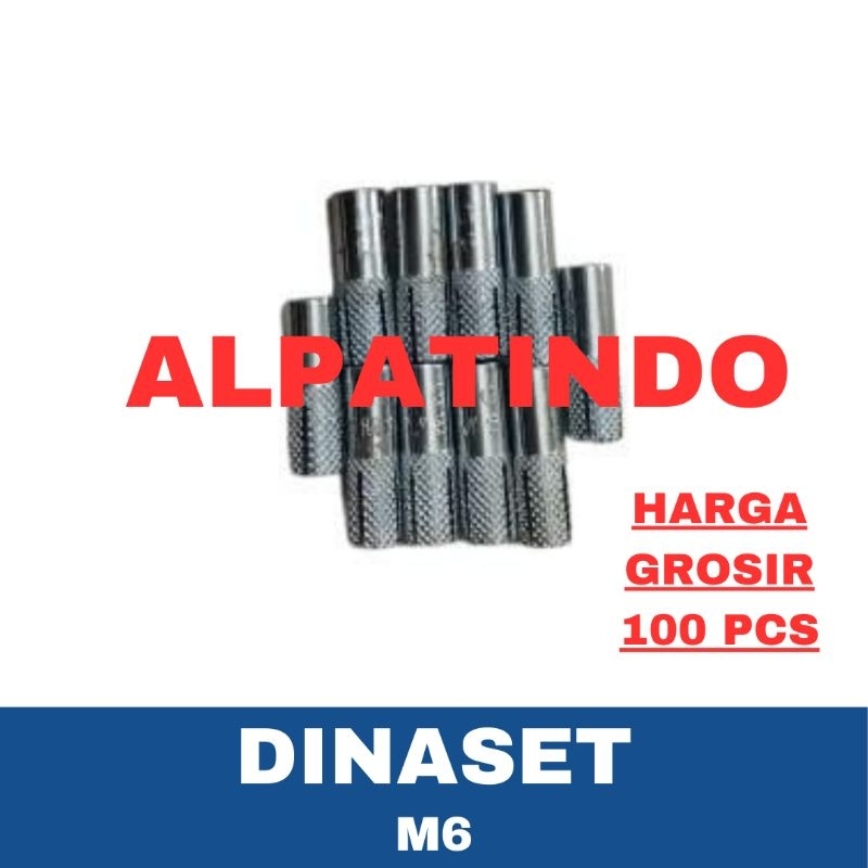 Dinaset M 6 / Dynaset M6 / Drop in Anchor M6 / Dinaset 6 mm