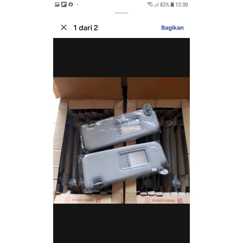 sunvisor innova reborn portuner vrz original