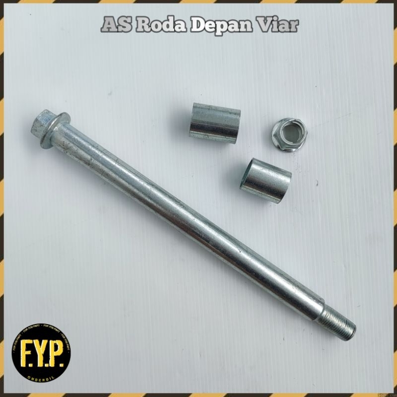 As Baut Mur Roda Ban Depan 265mm Motor Viar Karya Roda Tiga