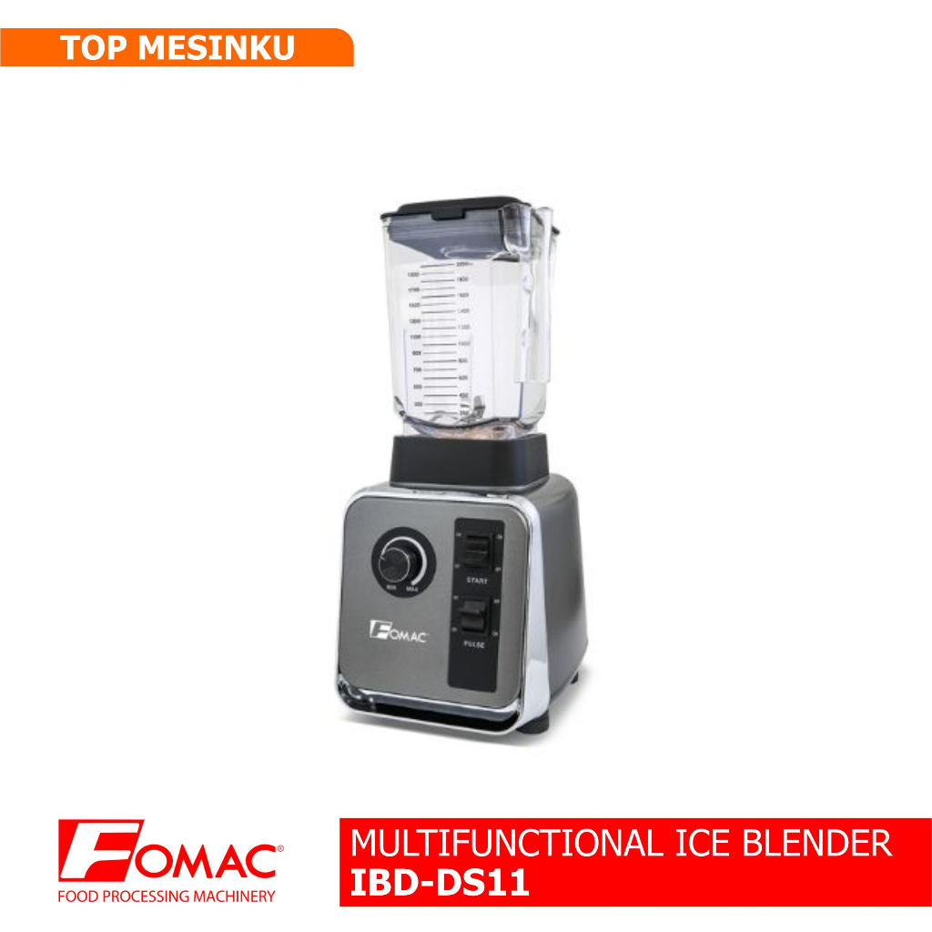 Ice Blender Fomac IBD-DS11 - Multifunctional Ice Blender Smoothie