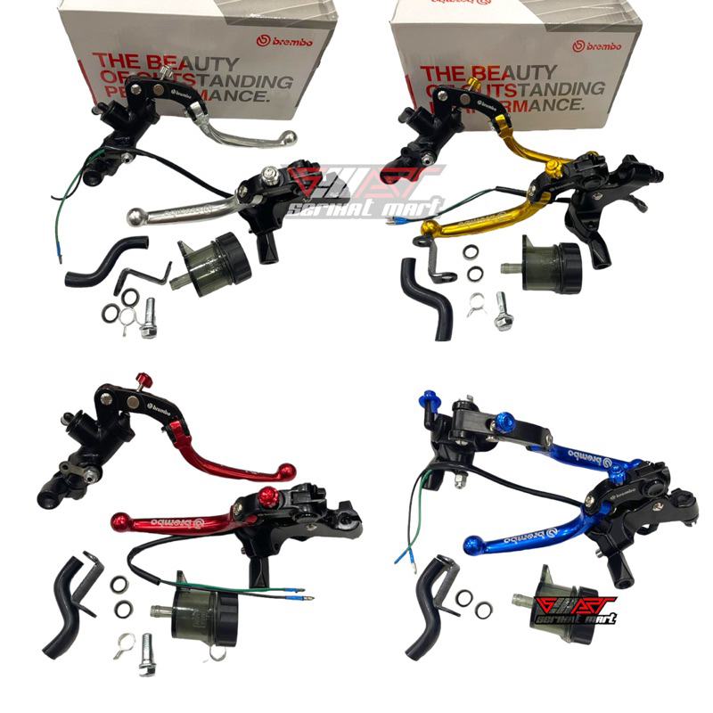 MASTER REM TABUNG MODEL RCB S1 RADIAL KANAN TABUNG KIRI KOPLING