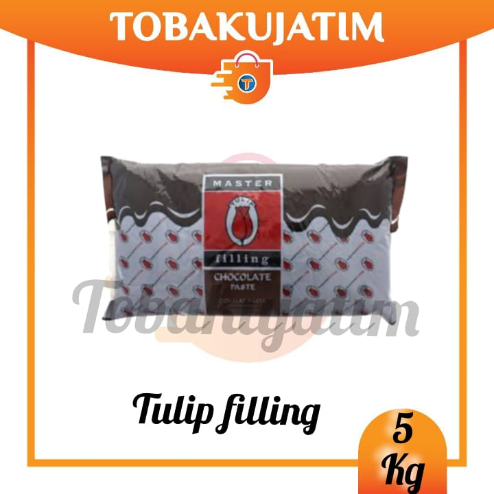 

TULIP FILLING 5 KG ORI coklat isian kue roti