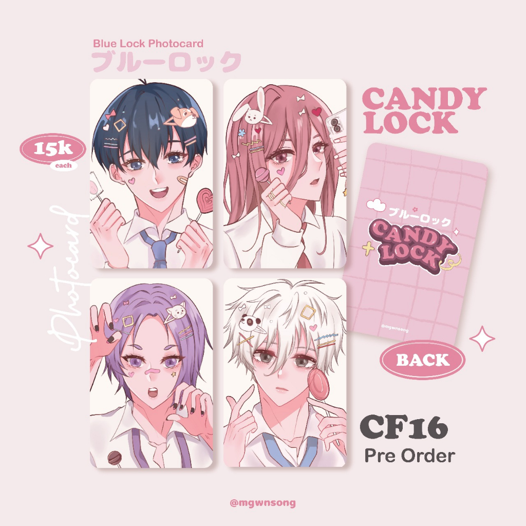 BLUE LOCK CANDY EDITION PHOTOCARD