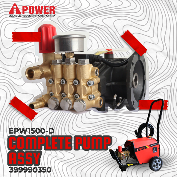 TRIPLEX PUMP ASSY UNTUK EPW1500