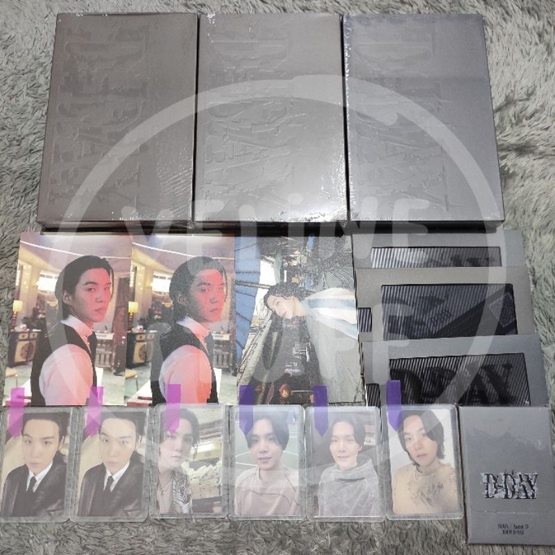 ALBUM D-DAY BTS SUGA AGUST D SEALED, BTS SUGA DDAY ALBUM