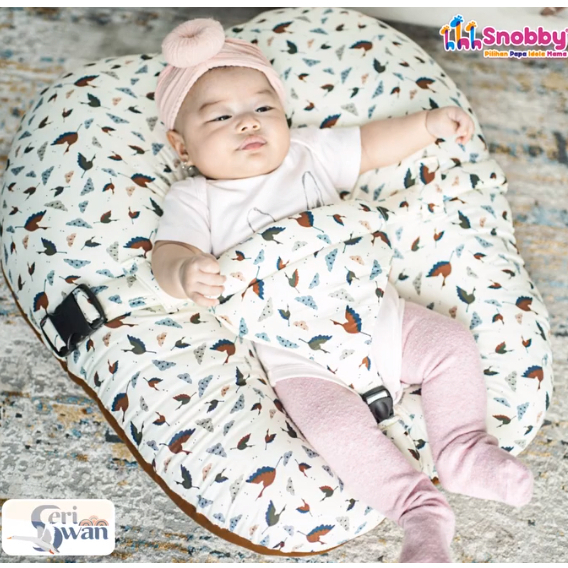 Sofa Bayi / Bantal Sofa + Bantal Dot Series Swan Snobby - TPB5922