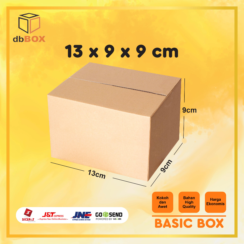

BOX KARDUS 13x9x9 cm DUS PACKING