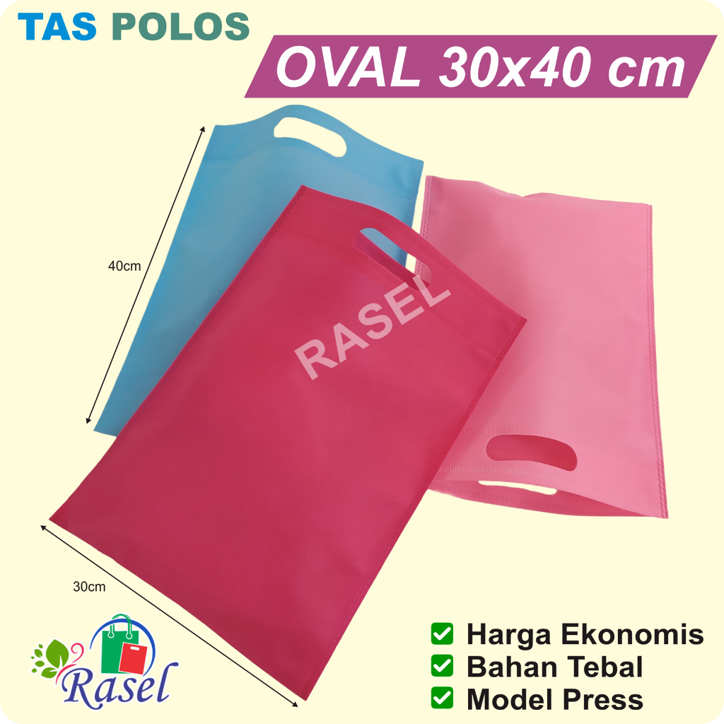 

30x40 Goodie Bag Kantong Goody polos souvenir event murah Tas Kain Spunbond