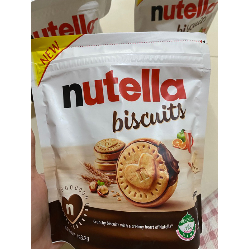 

(LV) NUTELLA BISCUITS FERRERO 193.2Gr ,NUTELLA BISCUITS IMPORT MALAYSIA