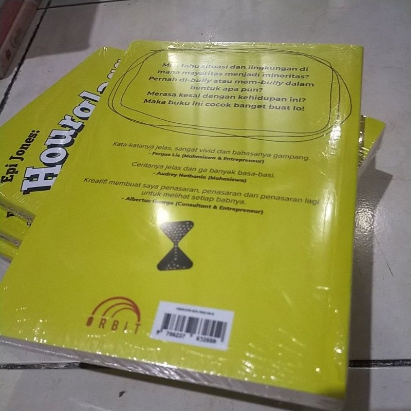 BUKU PSIKOLOGI MOTIVASI PENGEMBANGAN DIRI / HOURGLASS / EPI JONES / EPI JOHNI