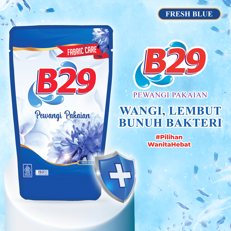 B29 Pewangi Pakaian 750ml - Pewangi Pakaian Aroma Fresh Blue / Smart Pink