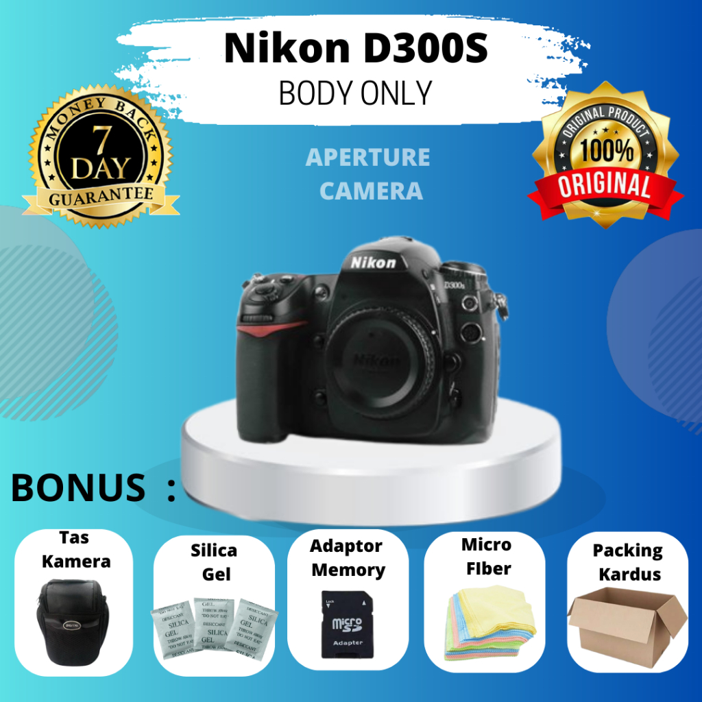 NIKON D300S BODY ONLY MULUS MURAHH BANYAK BONUS