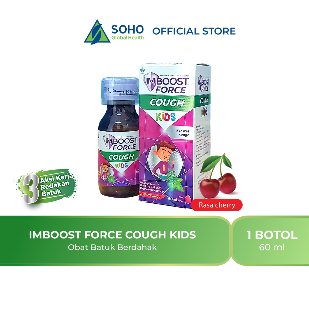 Imboost Force Cough Kids Sirup 60ml
