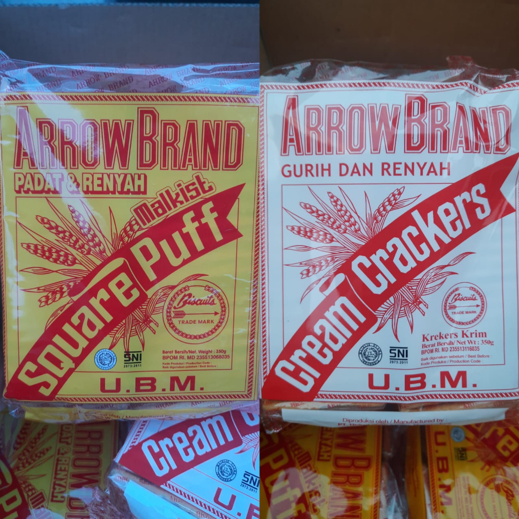 

UBM crackers arrow brand 350 gr