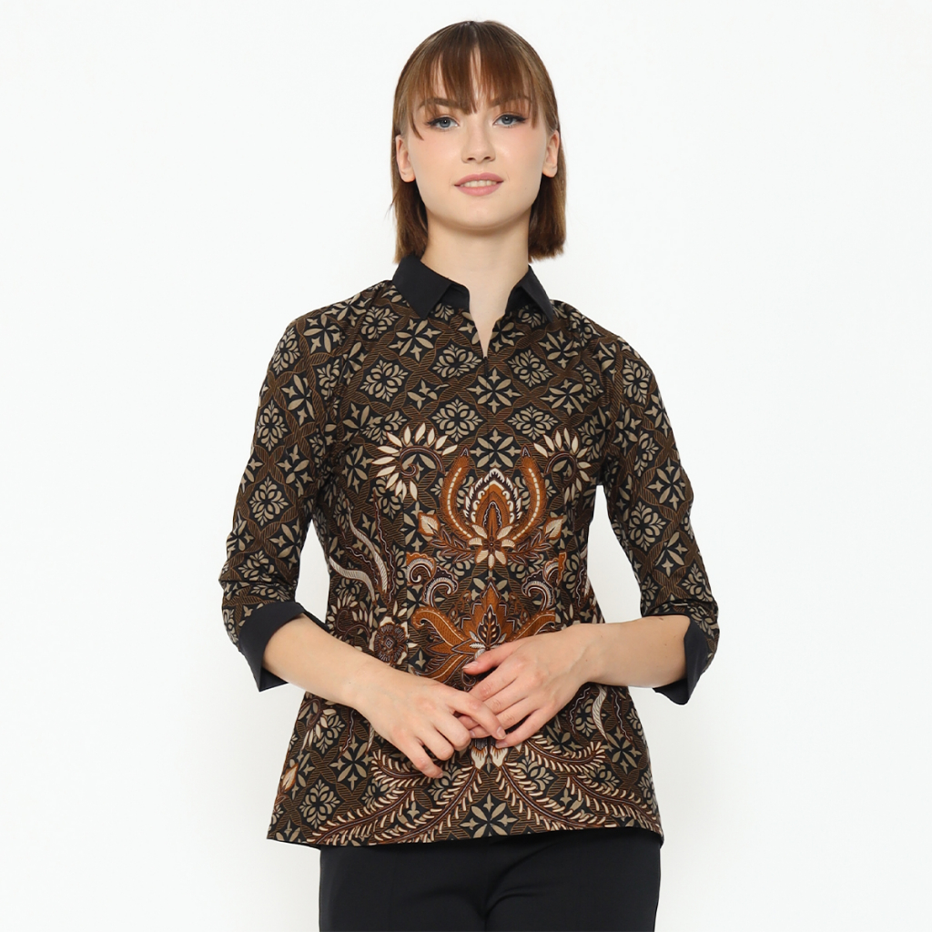 Hadinata Batik Blouse Batik Wanita Nandini Nathan