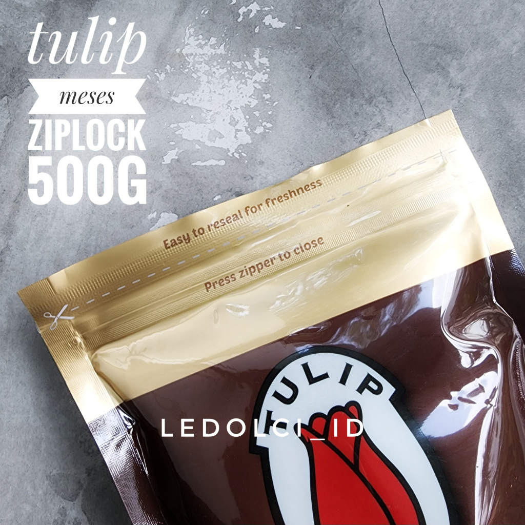 

TULIP MESES TULIP HAGELSLAG KEMASAN ASLI ZIPLOCK 500 GRAM