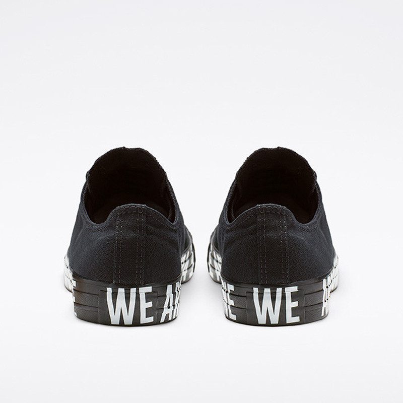 Sepatu Sneakers Pria Converse Chuck Taylor All Star We Are Not Alone Low Black