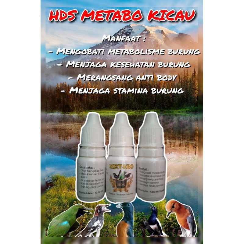obat metabolisme pleci,sogon,kolibri dan burung lainnya