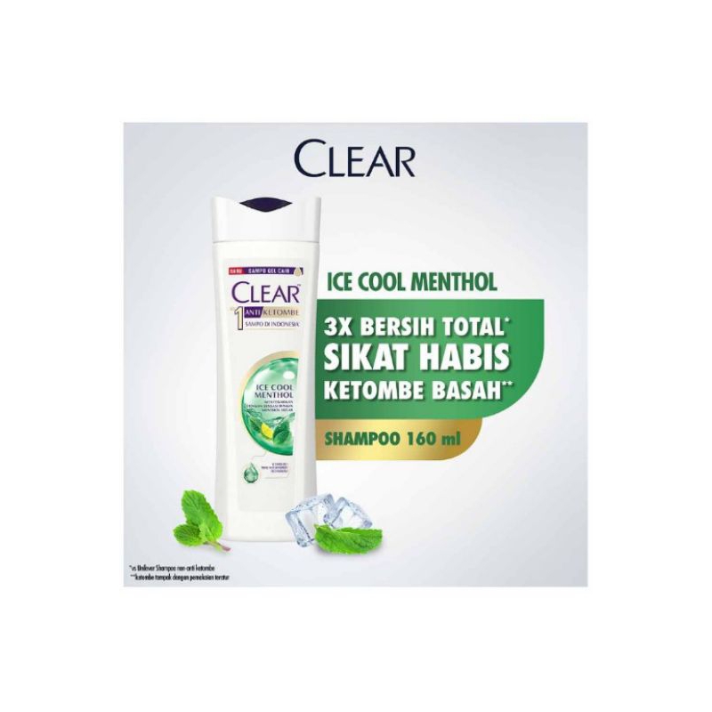 CLEAR SHAMPOO 160ML