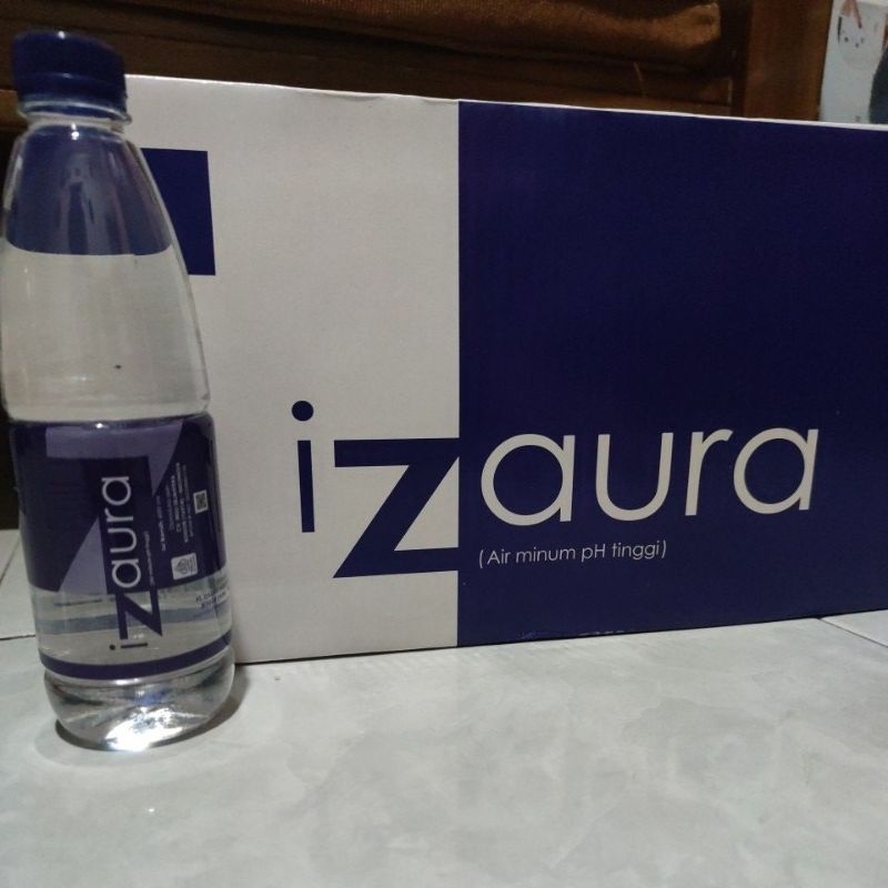 

Air minum pH tinggi iZaura 600ml