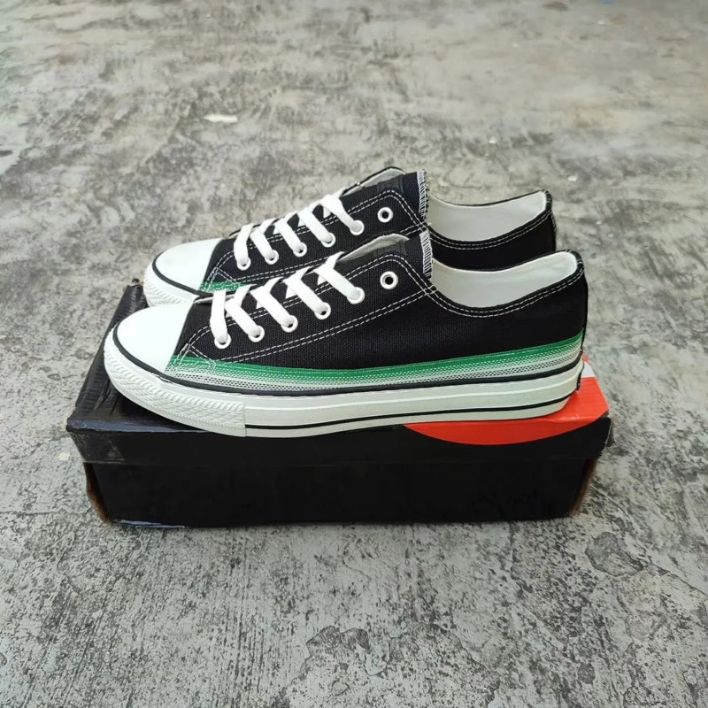 Sepatu Sneakers Airwalk Nyla Low Cut "Black" size 44