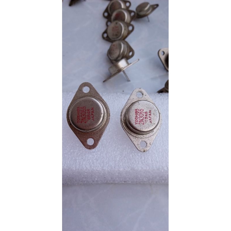 transistor jengkol toshiba 2n3771 2n3055 2sd11