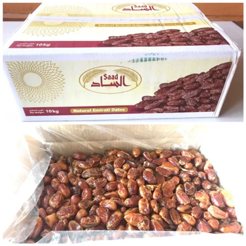 

Kurma Saad Khalas 10kg Fresh oleh oleh umroh