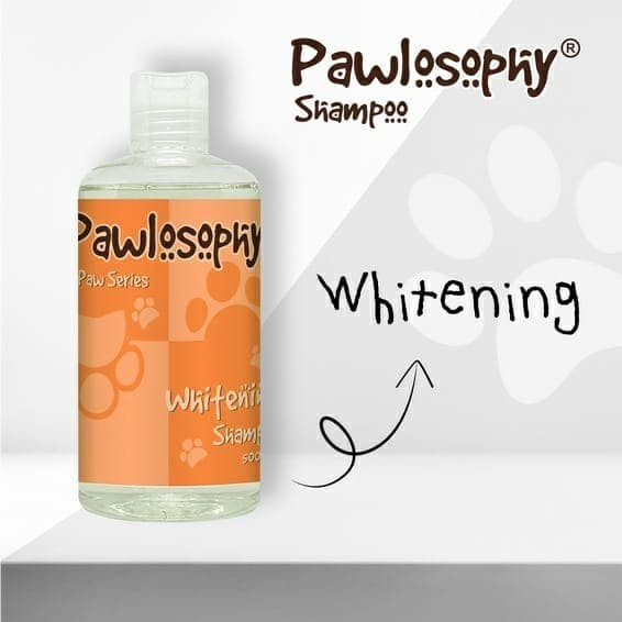 Pawlosophy WHITENING Shampo 500ml - Shampoo Anjing Pawlosophy 500 ML