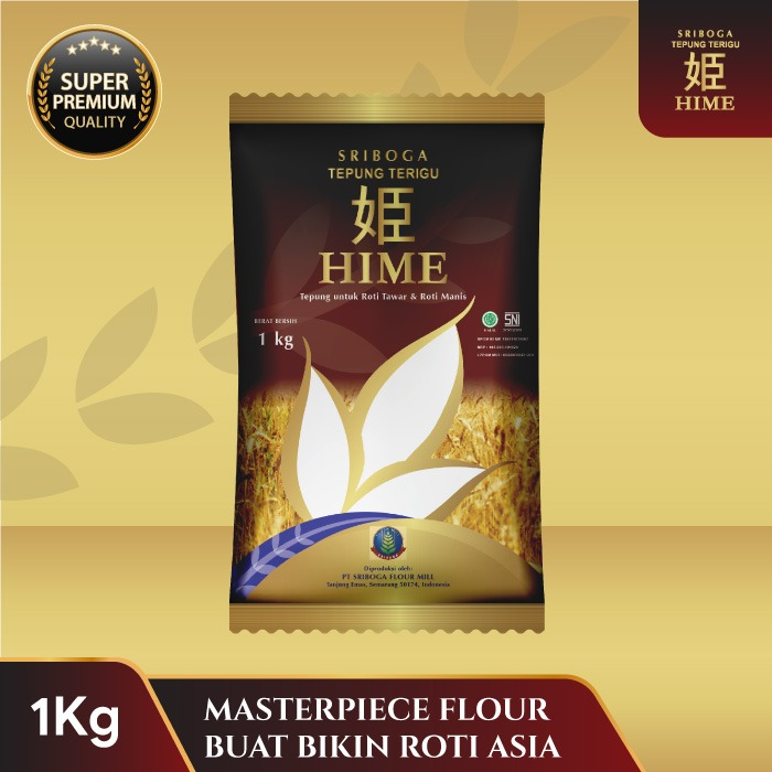 

Sriboga - Super Premium Tepung Terigu Hime 1kg
