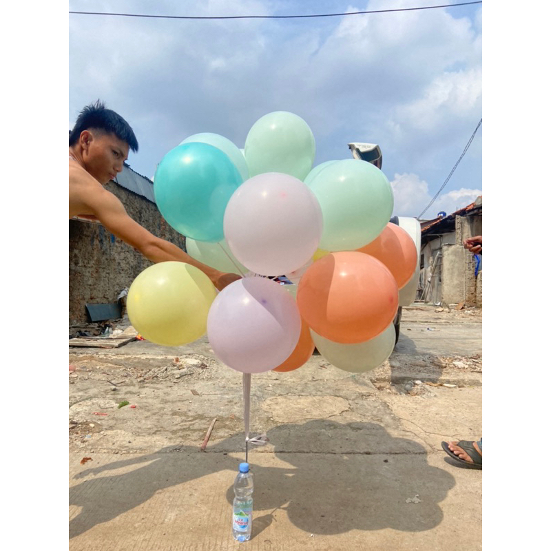 balon gas helium,balon terbang