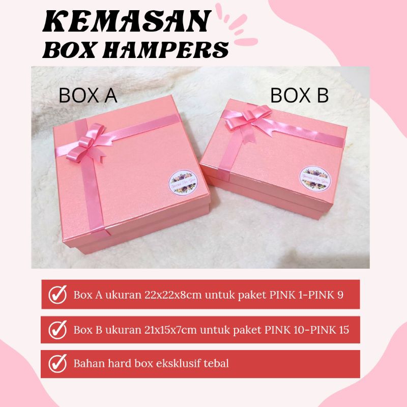 Kado Pink Hampers Ulang Tahun Cewek Hadiah Tema Guru Pacar Wisuda Graduation Anniversary