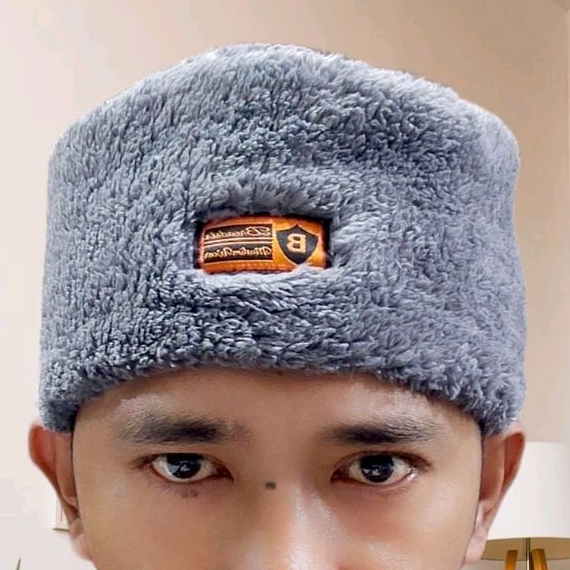 Peci Songkok Kopiah Rusia Caknun Ahmad Dhani Bulu bahan Lembut Halus BREADSTR ootd Fashion Pria Terb